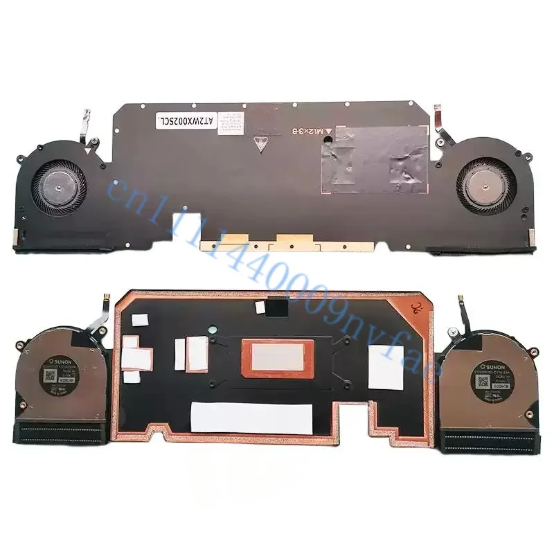 Cooling Fan for Dell XPS 13 7390 2-in-1 Dual Plus Heatsink 0VDFK8 AT2WX002SCL CN-0VDFK8 0.8