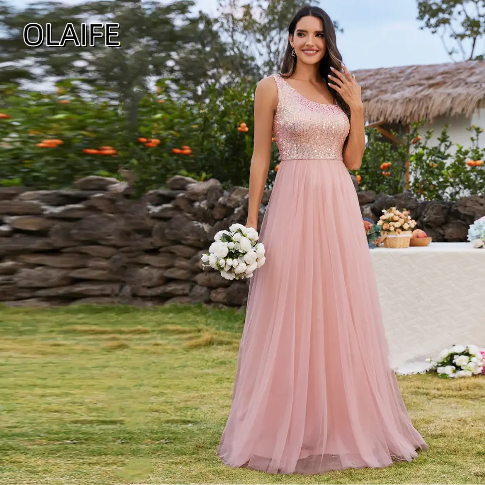 

Элегантные платья для выпускного вечера трапециевидной формы из тюля на одно плечо с пайетками на бретельках и пайетками по индивидуальному заказу платье на вып