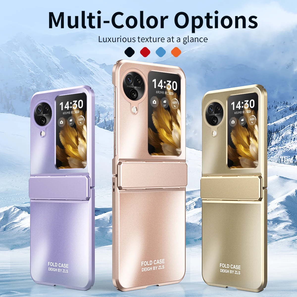 

Compatible with OPPO N3 Flip - Starry Sky Series Anti-drop Phone Protective Case