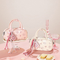 New Cartoon Hello Kitty Boston Crossbody Bag Super Cute Classic Cute Colorway Crossbody Bag Underarm Shoulder Girl Holiday Gift