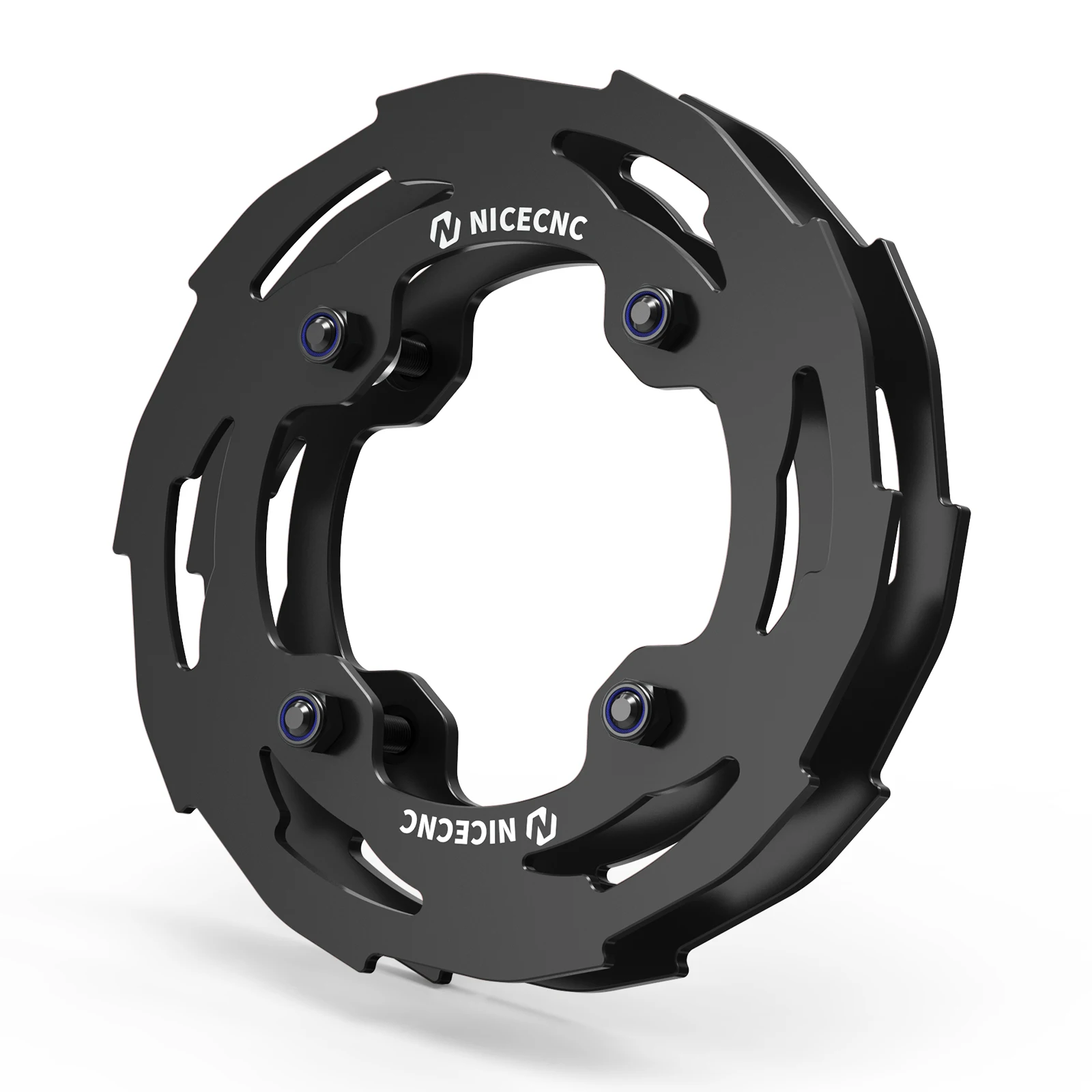 NICECNC für Yamaha YFZ450R 2009-2023 5mm Aluminium-Kettenradschutz, verhindert Abfallen, rostfrei, ATV-Zubehör – Detail 13