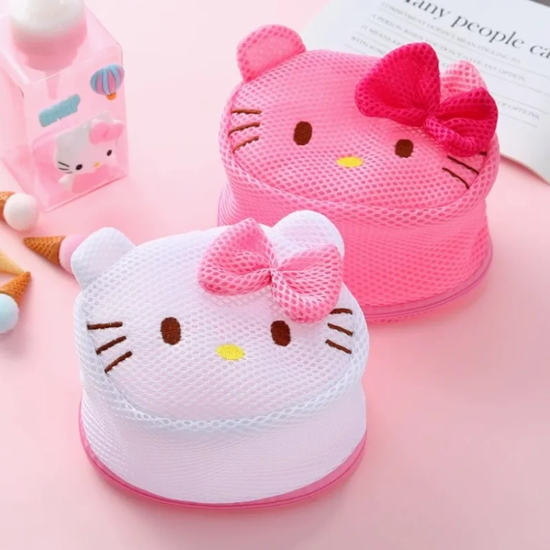 

Hello Kitty Storage Bag Kawaii Anime Women Products Home Decoration Suitable Bra Underwear Placement Cute Girl Gift Wholesale