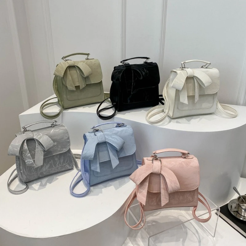 

Bow Shaped Backpack for Women Fashionable School Bags Sweet Class Bags for Girl Mini Backpacks Mother Kids Bag for Girl Mochila