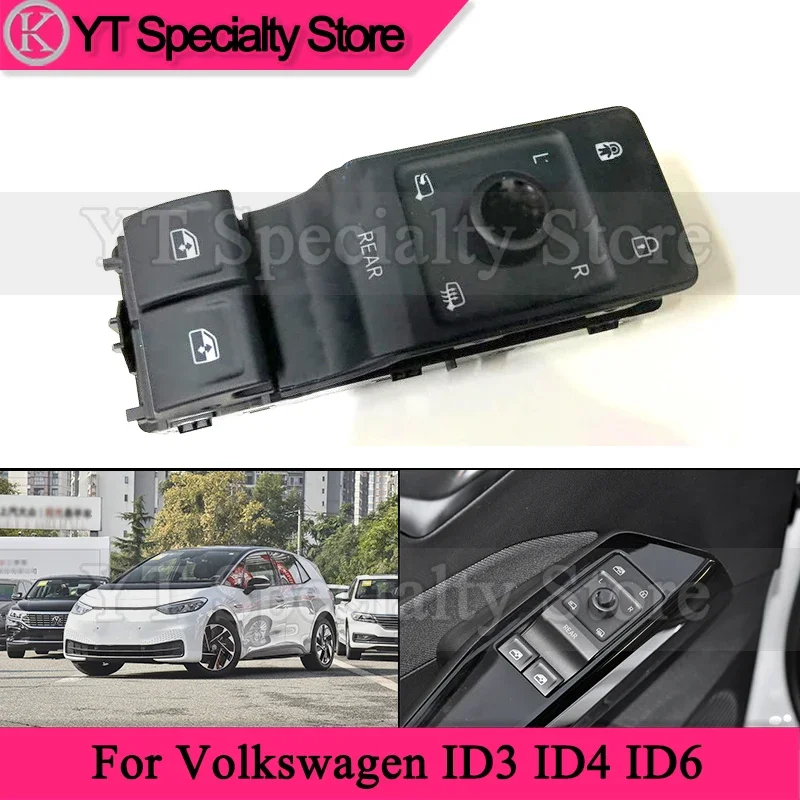 

Kamshing For Volkswagen ID3 ID4 ID6 Front Left Window Glass Lift Switch External Rearview Mirror Heat Fold Control Mirror Switch
