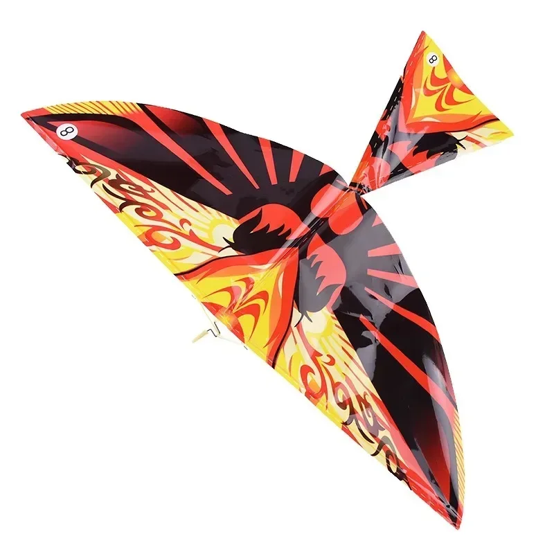 Kids Flying Birds Kite Elastic Rubber Band Powered Flying Birds Kite Funny Kids Toy Outdoor Sports Parent Child Interactive Toys