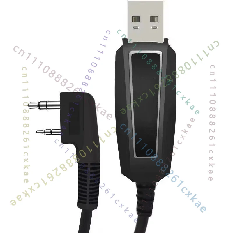 USB K Port Programming Cable Frequency Modulation Data Cord For BFDX BF302 BF350 BF530 BF660 BF860 RX501 Walkie‑Talkie Accessory