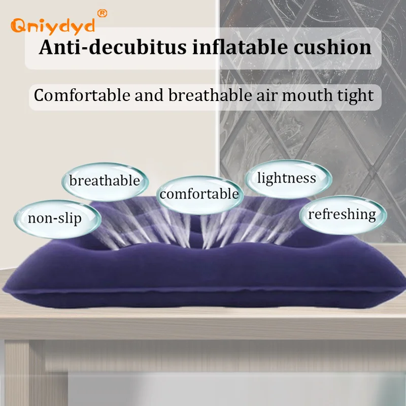 Inflatable Cushion Elderly Anti Bedsore Decubitus Wheelchair Seat Cushions Anti-Hemorrhoids Office Seat Cushion of Pvc Material