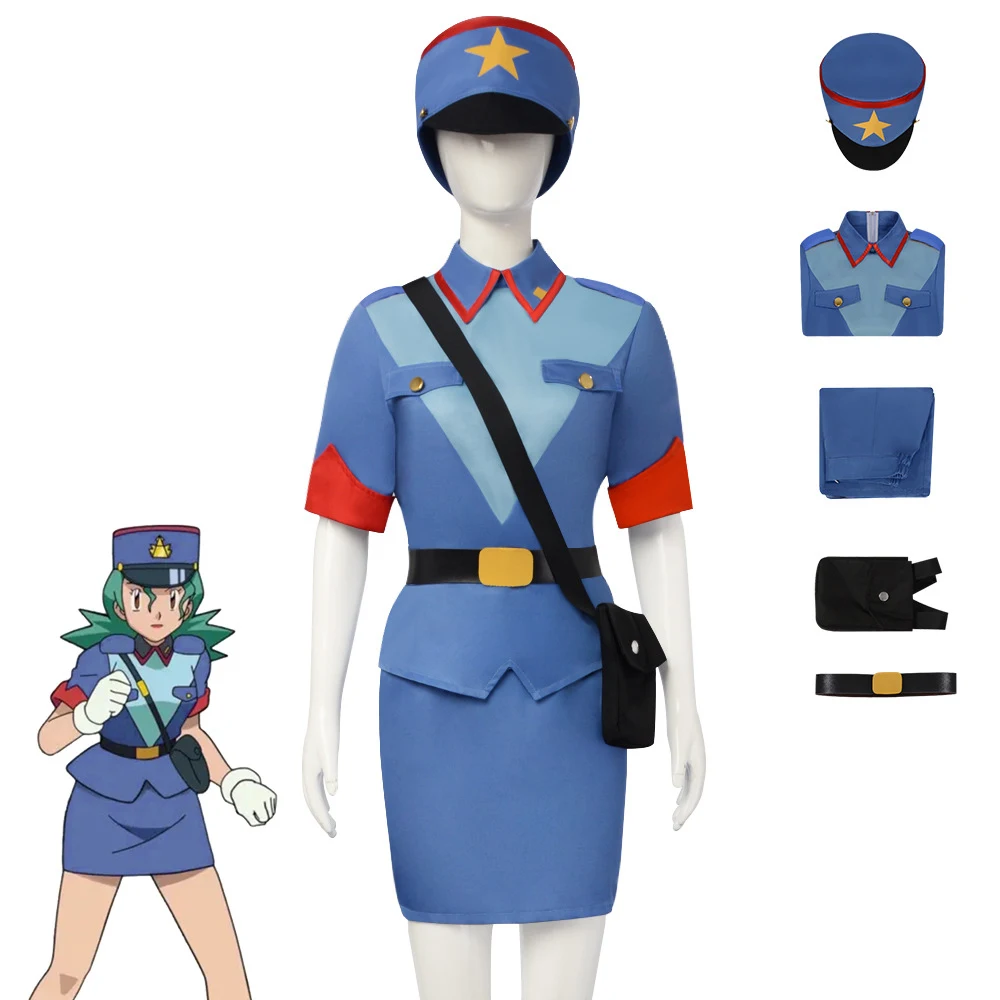 Officer Jenny Cosplay Costume Halloween Christmas Comic con Game Anime Party Clothes Halloween and Christmas