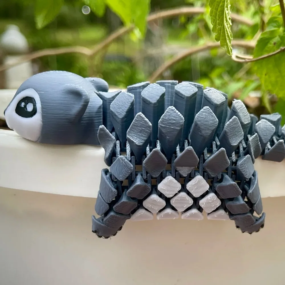 3D printing of movable sugar gliding mouse statues, movable limbs, and tails, suitable for indoor and outdoor animal decoration