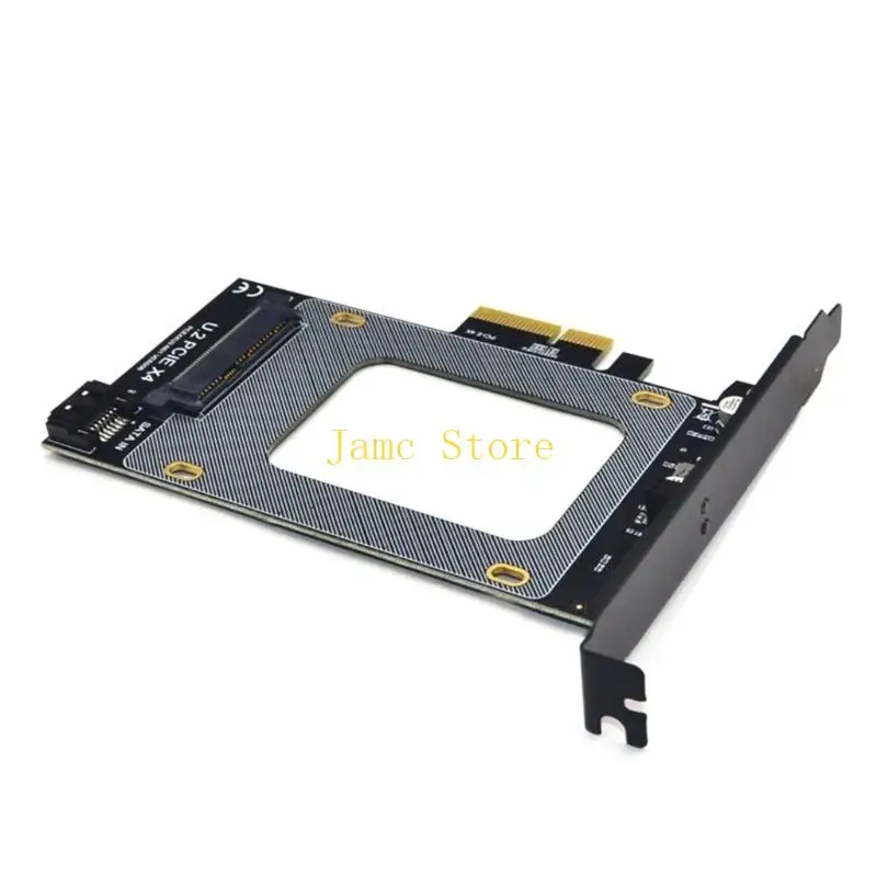 LX0B SFF-8639 to PCIe SSDs Adapter Card PCIE3.0 4X Expansion Card for 2.5inch SSDs Expansion Converter Replacement