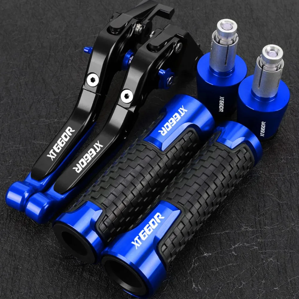 

For YAMAHA XT660 XT 660 R XT660R 2004 -2023 2024 Motorcycle Adjustable Brakes Tie Rod Brake Clutch Levers Handlebar Grips Ends