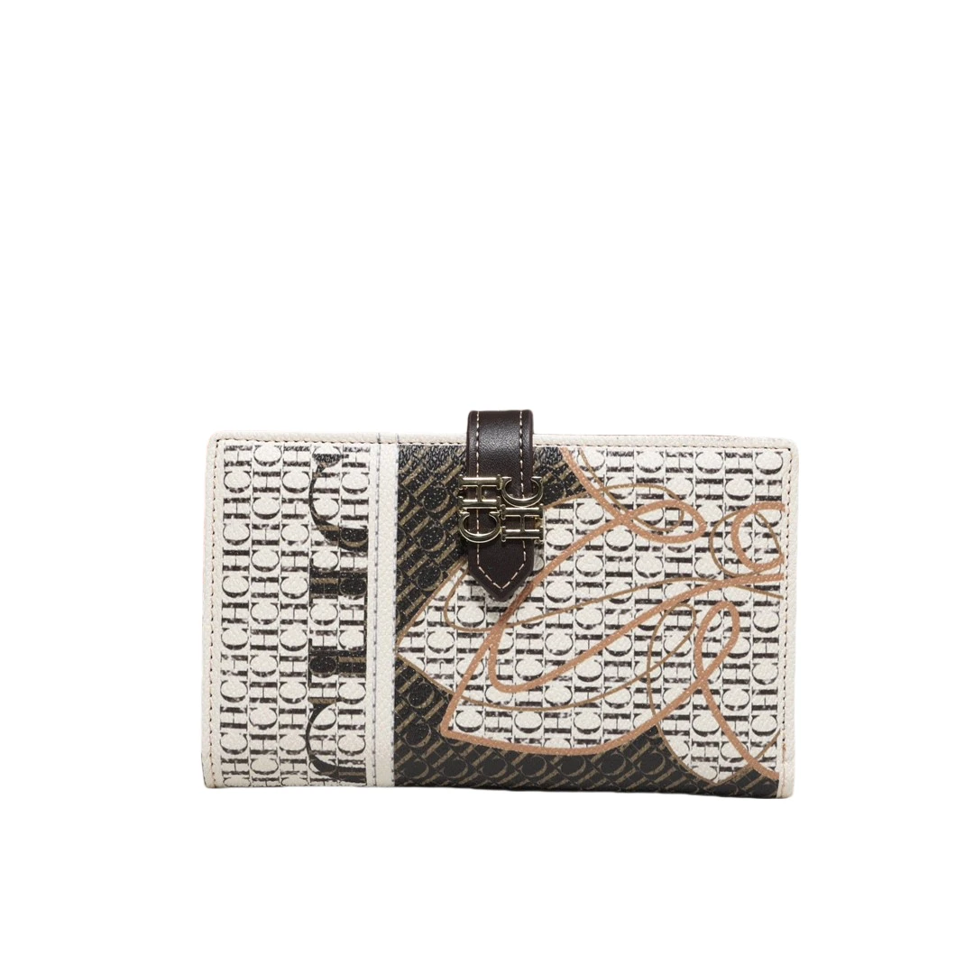 CH Superior Sense Long Large Capacity Card Women's Coin Purse Wallet Daily Commuting Fashion Clip Women's Organiser Wallet image 3