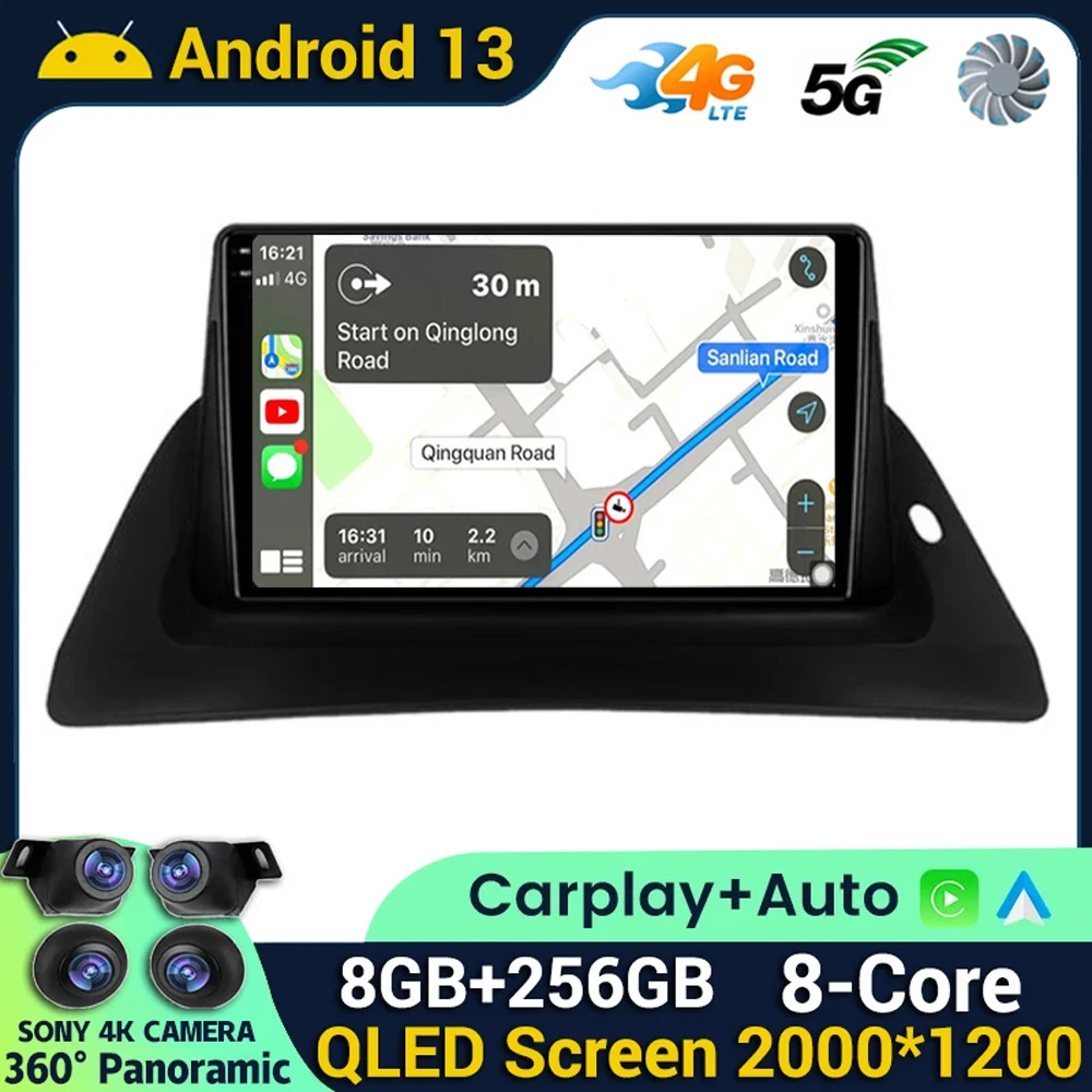 

Android 13 WIFI+4G Carplay For Renault Kangoo 2009 2010 2011 2012 2013 2015 2016 2017 2018 Car Radio Multimedia Stereo Player