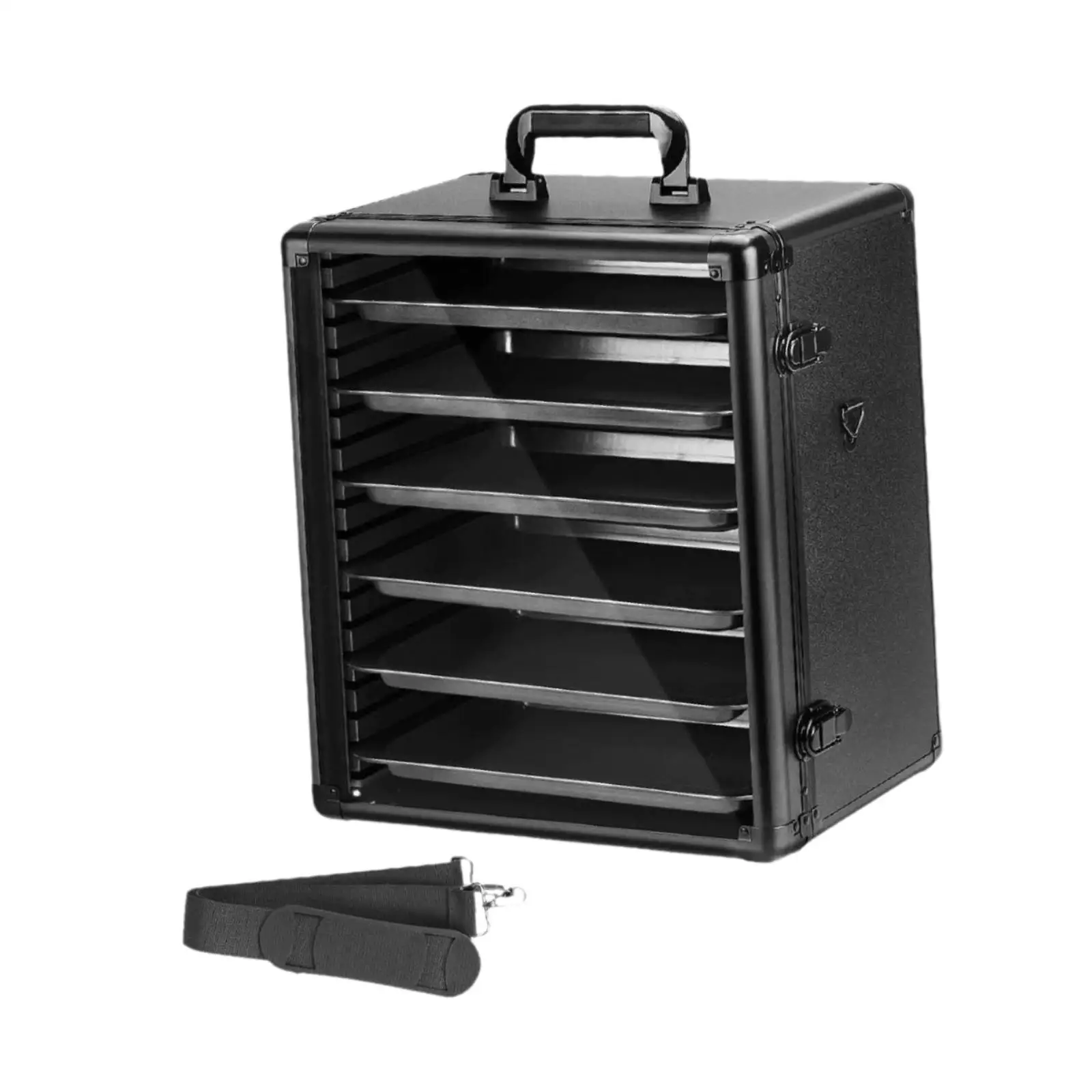 Miniatures Transport Case Action Figure Model Holder Portable for Collectibles Sturdy Figurines Storage Box Carry Case Organizer