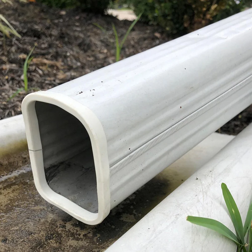 2 Pcs Downwater Pipe Protection Cap Gutter Protector Guards Drain Covers Stop Leaves Downspout Leaf Pet End Safety Mask