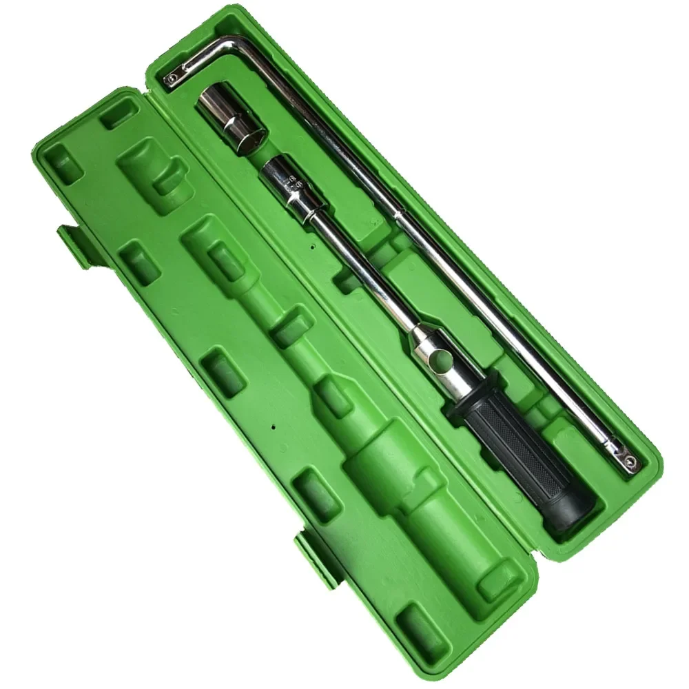 Porable Save Effort Cross Tire Socket Wrench Hand-held  Car Disassembly Repair Tool 50# Steel