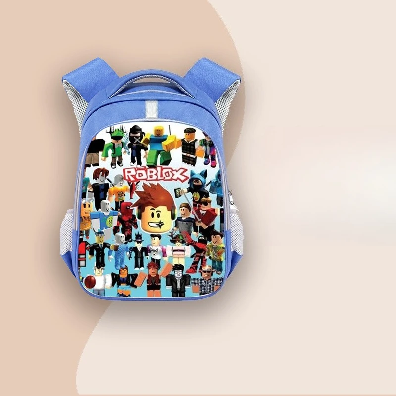 

Новые повседневные модные и милые рюкзаки для игр ROBLOX, двухслойный рюкзак большой емкости с принтом для хранения, подарки для мальчиков и девочек