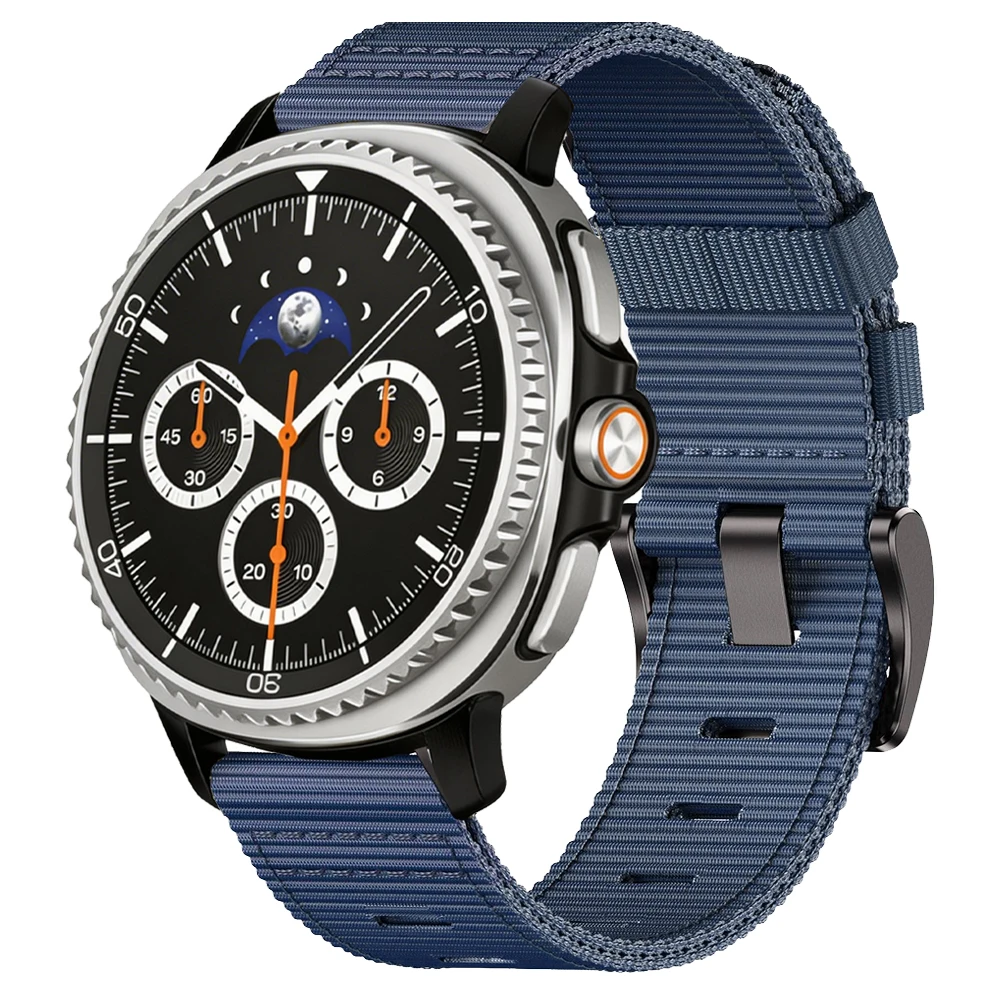 Sport-Nylonarmband für Samsung Galaxy Watch 8 Classic 46 mm, Ersatzarmband für Samsung Watch8 44/40 mm, Armband-Zubehör