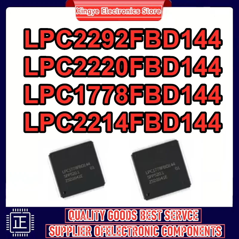 

LPC1778FBD144 LPC2214FBD144 LPC2220FBD144 LPC2292FBD144 LQFP=144 IC-чип 100% новый оригинальный в наличии