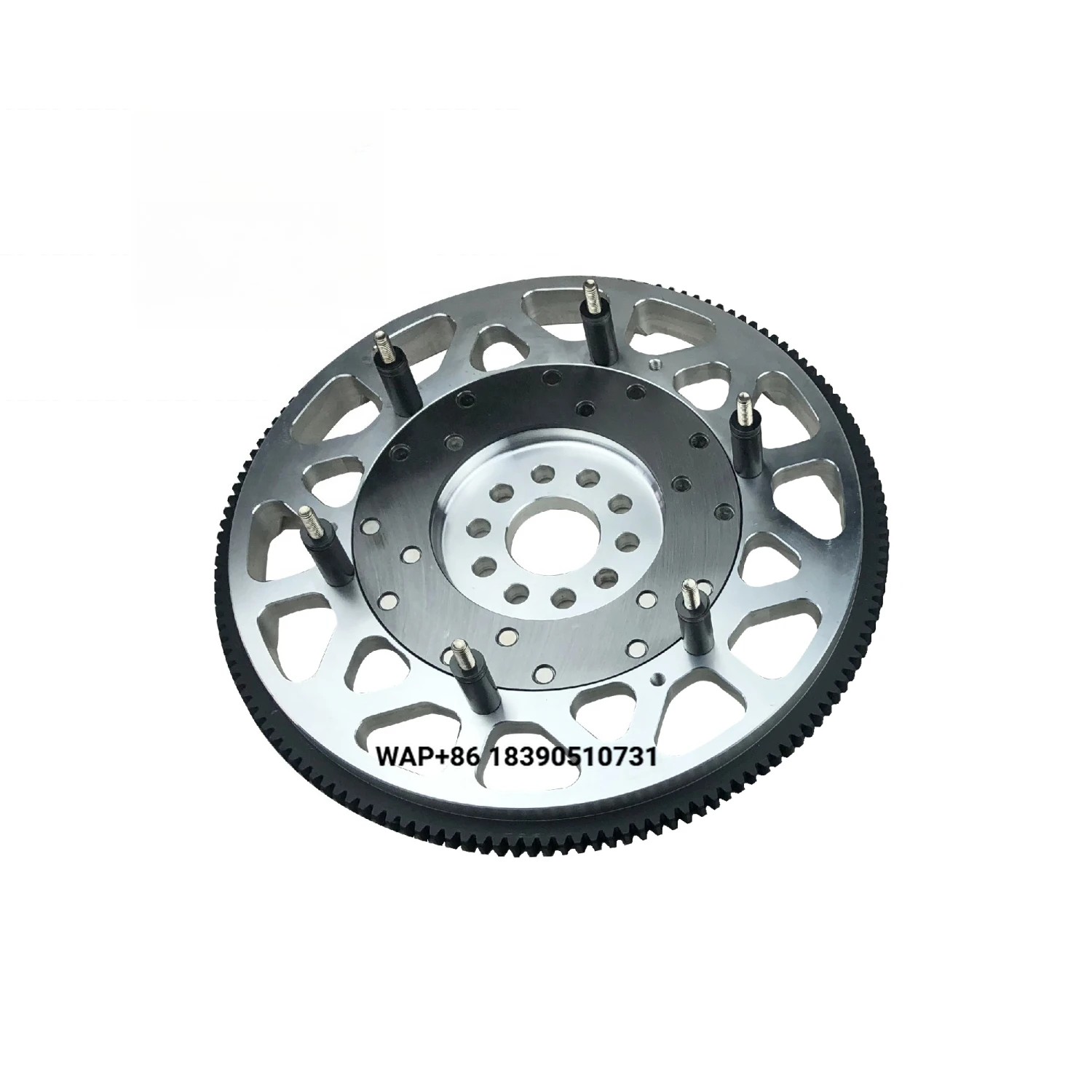Tornado Hot Sale Performance Racing Parts 200MM Steel Flywheel 143 Teeth 10 Bolt Holes for Land Cruiser 1FZ-FE 1998-2007