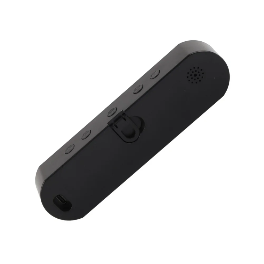 Portable Electronic Clock Timer Multi Functional Motion Interval Training Alarm With 30H For Battery Life ABS Material For Home