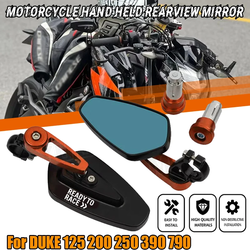 

For DUKE390 Duke790 DUKE 390 250 125 250 690 790 890 890R 1290 Motorcycle Bar End Mirror 7/8" 22mm Handlebar End Rearview Mirror