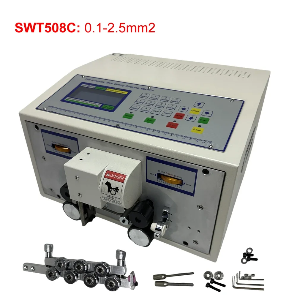 0.1-8.0mm2 Automatic Adjustable Wire Stripping Peeling SWT508C SWT508SD SWT508E Cable Cutter Stripper
