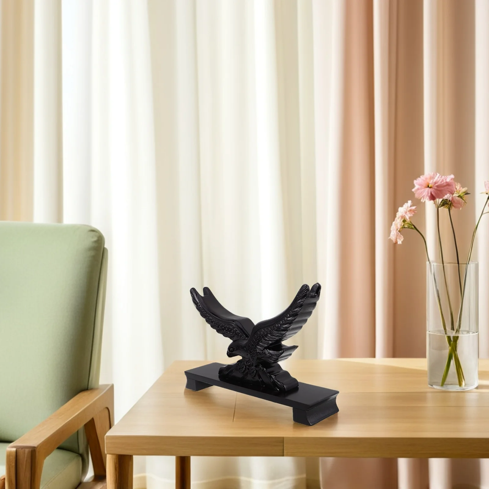 Eagle Shaped Resin Stand For Desktop Display Rack Small Size Sword Collection Organizer Resin Sword Display Stand