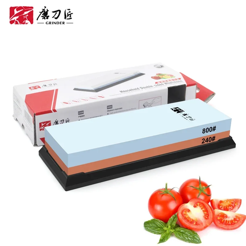 TAIDEA Double-Side Sharpening Stone Professional Whetstone 240 800# Grit Knife Sharpener Sharpening System Grinding Stone Tools
