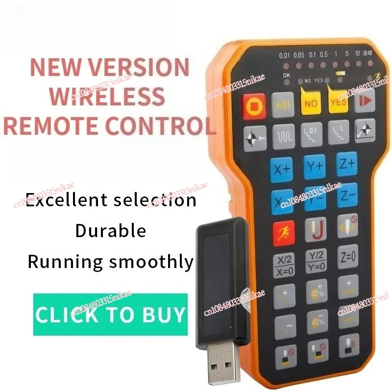 3축 CNC 스튜디오 컨트롤러: USB, 무선, DSP, MPG 라우터 및 조각기 핸드휠 제어