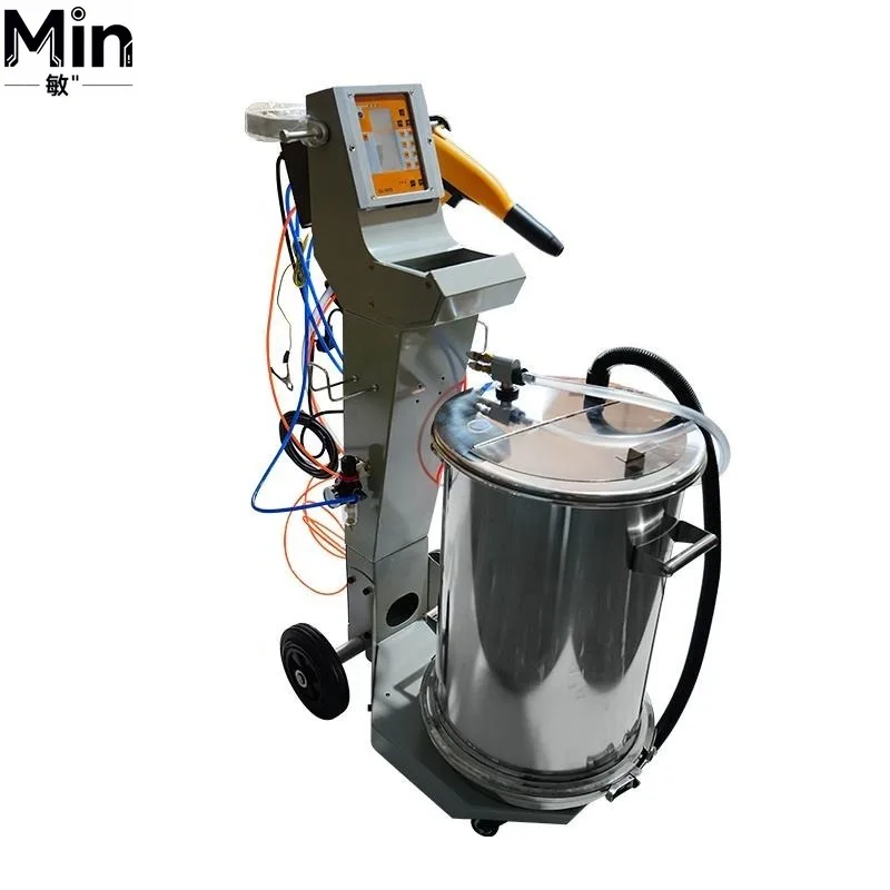 COLO 191S Big Hopper Type Electrostatic Powder Coating Spray Painting Machine For Industrial Metal Surface Coating