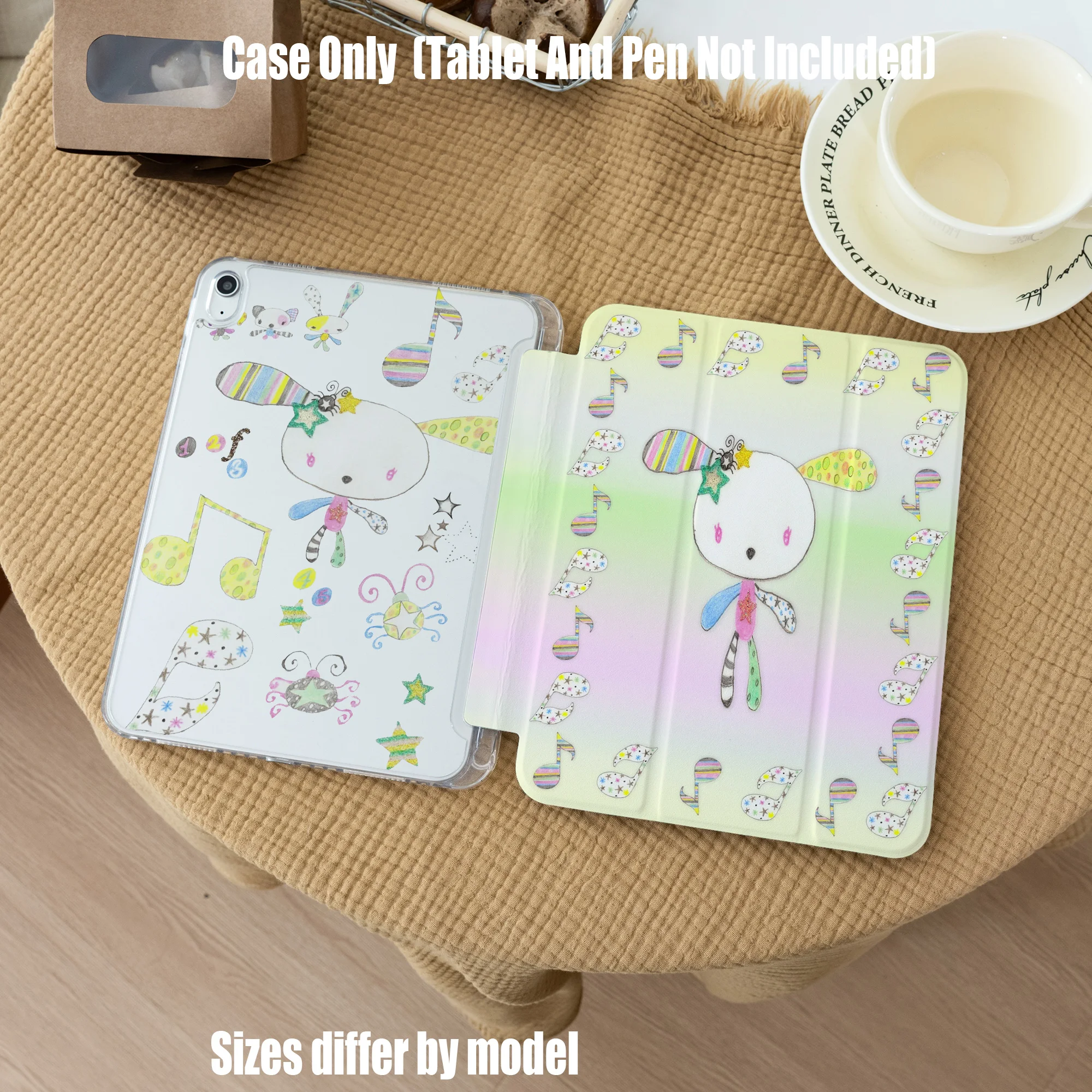 Premium TPU Tablet Case for Samsung and Apple All Models Slim Fit Protective Cover，Shockproof Lightweight Durable