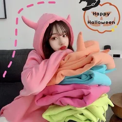 Hoodies Oversized Women Sweatshirts Sweet Cute Pullover Tops Autumn Winter Female Hoodie Hooded Long Sleeve Hoodies Women