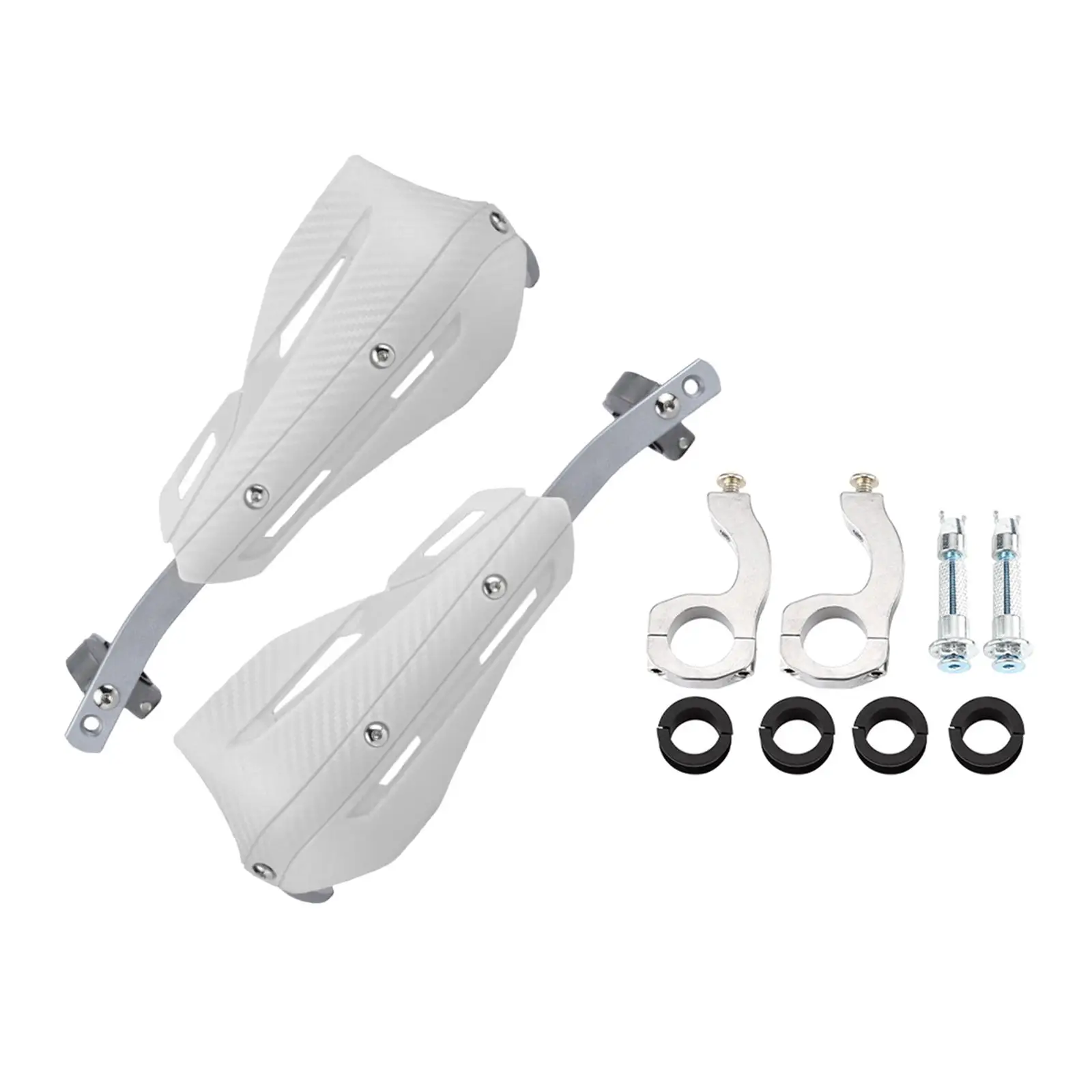 2 pcs Motorcycle Hand Guards with Mounting Hardwares SX SXF XCW XCFW MX EGS EXC XC XCF EXCF SXS SMR 125 250 300 350 400 450