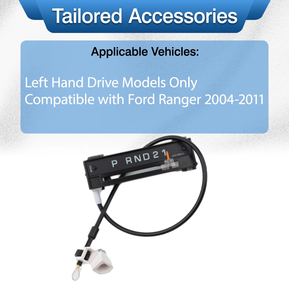 Car Gear Shift Indicator Cable for Ford Ranger 2004 2005 2006 2007 2008 2009 2010 2011 Left Hand Drive view 6