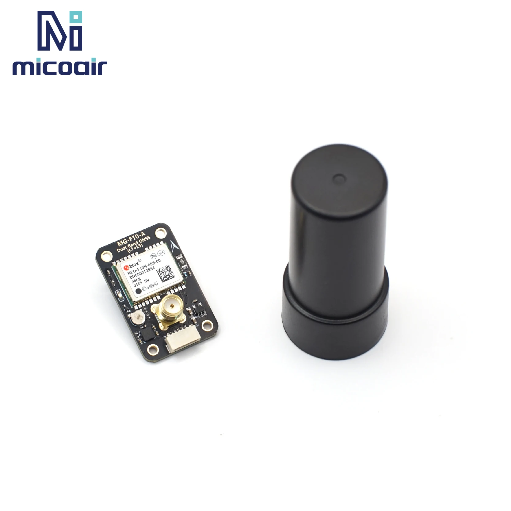 MG-F10 Dual Band (L1+L5) GNSS Module with  Compass IST8310 MicoAir Tech MG-F10 For Drones