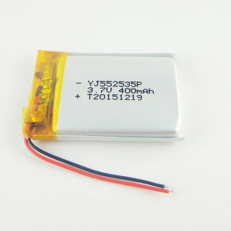 Nuevo 552535   Tacógrafo Jie Du Marrón D720 602535   Batería de litio recargable universal de 3,7 V, celda de iones de litio recargable, buena A