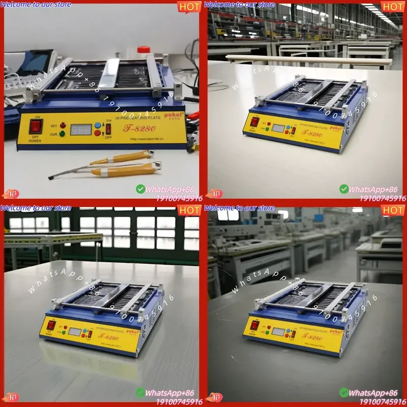 2026 110V/220V PUHUI T8280 PID Intelligent Temperature Control Heating T-8280 PCB Preheating Thermostat Soldering