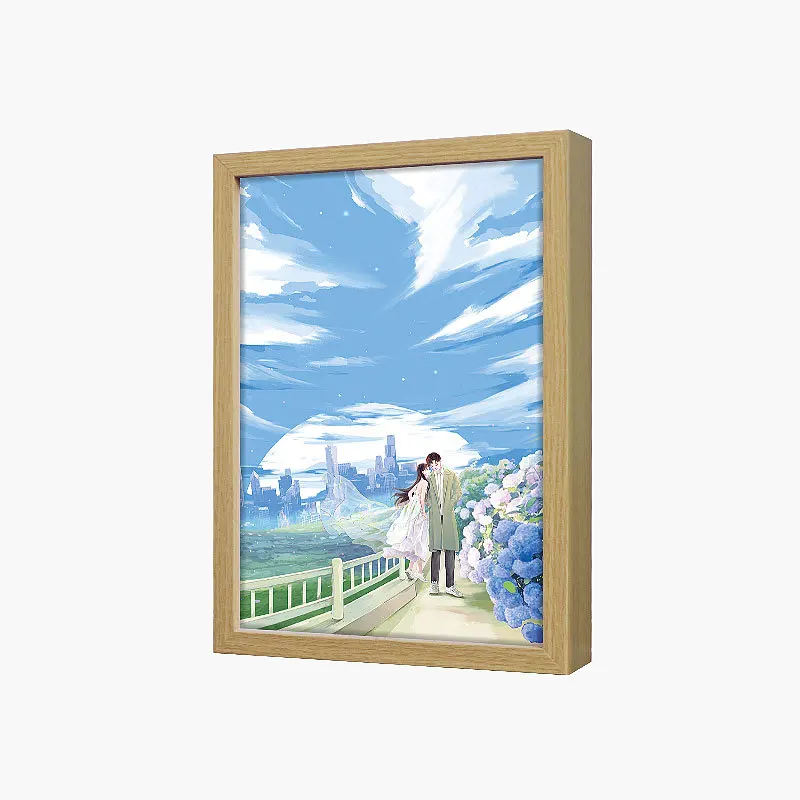 Customized Lighting Painting To Give Boyfriend Creative Gifts To Bedside Night Lamp Desk Table