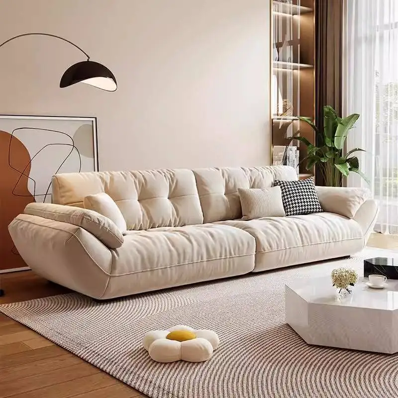 Oversized Italian Living Room Sofas HighBack Quality Originally Cloud Living Room Sofas Vacuum Apartments Divano Letto Furniture