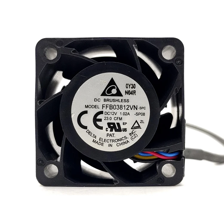 FFB03812VN 12V 1.02A 3828 3.8CM PWM SERVER FAN