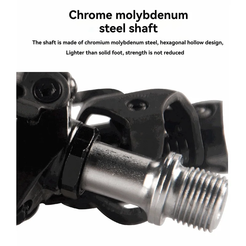 A29Z-ENLEE دراجة هوائية جبلية قفل دواسة SPD نظام قفل الدراجة دواسة عدم الانزلاق ختم تحمل قفل الملحقات #4