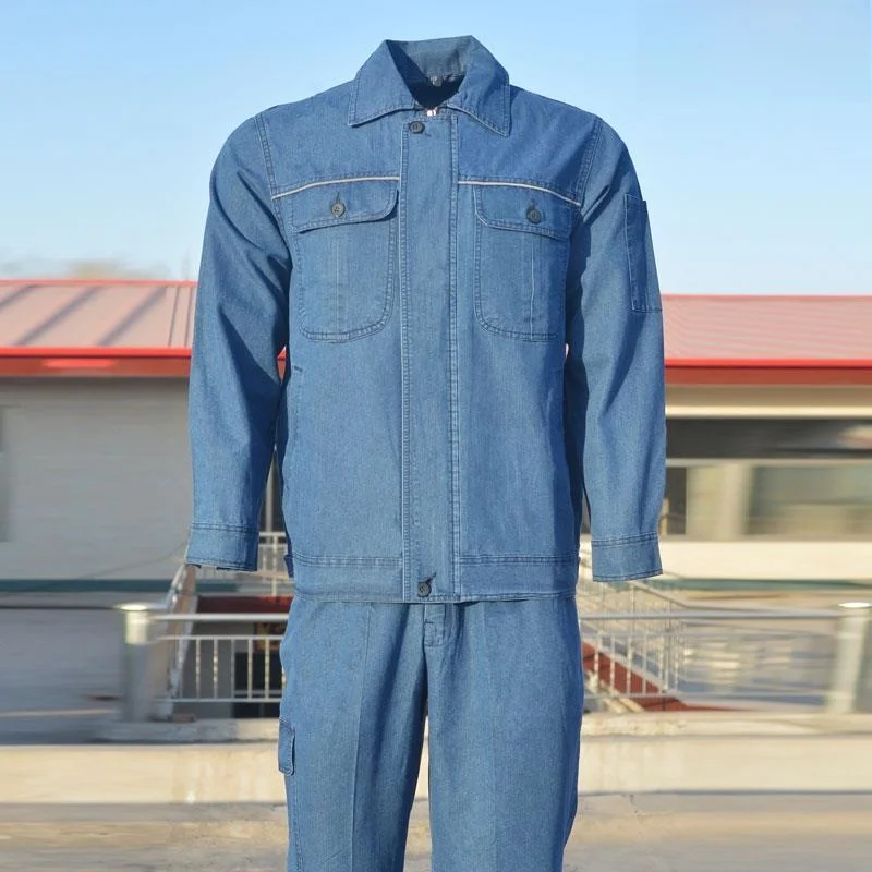 ensemble-de-travail-leger-en-jean-pour-homme-ideal-pour-l'ete-avec-protection-anti-chaleur-pour-la-soudure-en-melange-de-coton-pour-atelier