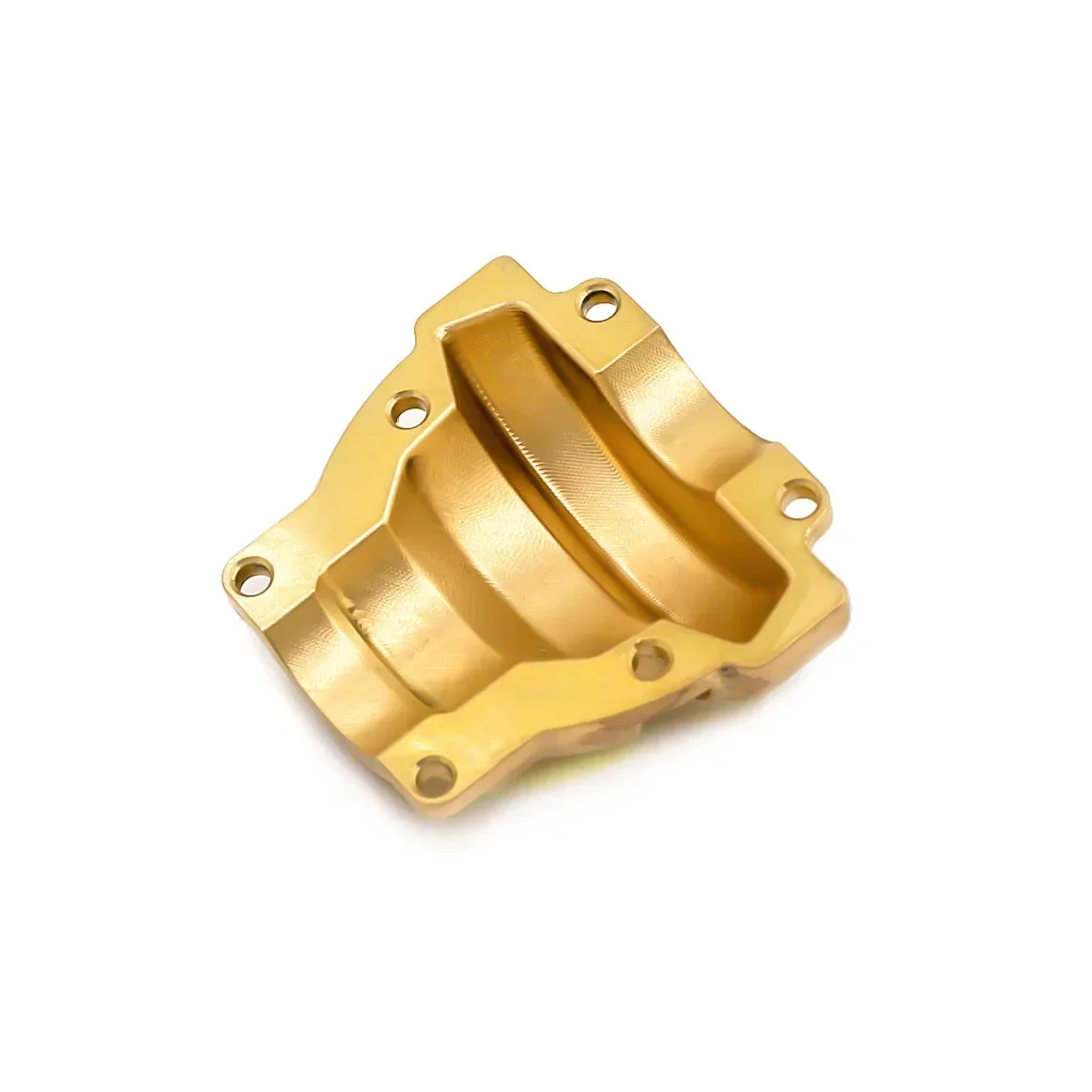 Brass Counterweight Portal Drive Housing Gear Outer Cover Block C Rear Axle Barrel for 1/10 RC Crawler Car Redcat Gen8 Upgrade