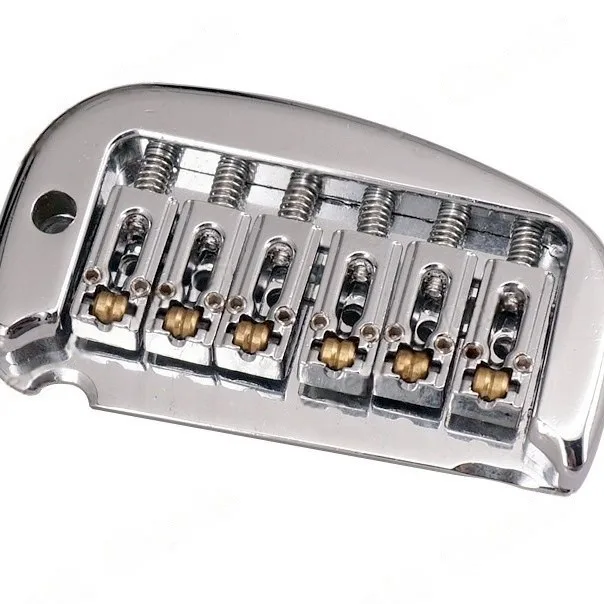 

Electric Guitar Small Double Tremolo Bridge Tailpiece Straight-in Tremolo Arm Ball Bearing Tremolo System Bridge