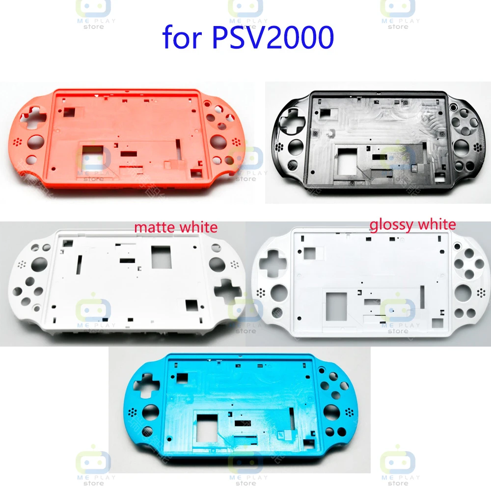 Front Holder Frame Case for PSV2000 PSVITA PS VITA 2000 Housing Shell LCD Screen Replacement Housing Shell