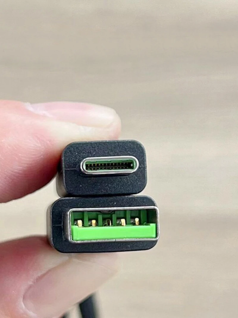Kabel USB 3.0 TYPE-C do szybkiego ładowania danych dla klawiatur Razer BlackWidow V3 Pro Deathstalker V2 Pro Ducky One 2 SF Wolverine Chroma — zdjęcie produktu 7