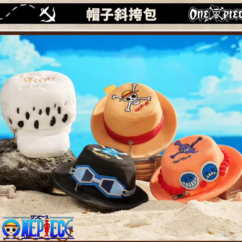 

One Piece Anime Hat Messenger Bag Fashion Shoulder Bag Trendy Personalized Gift in Stock Cosplay Accessory