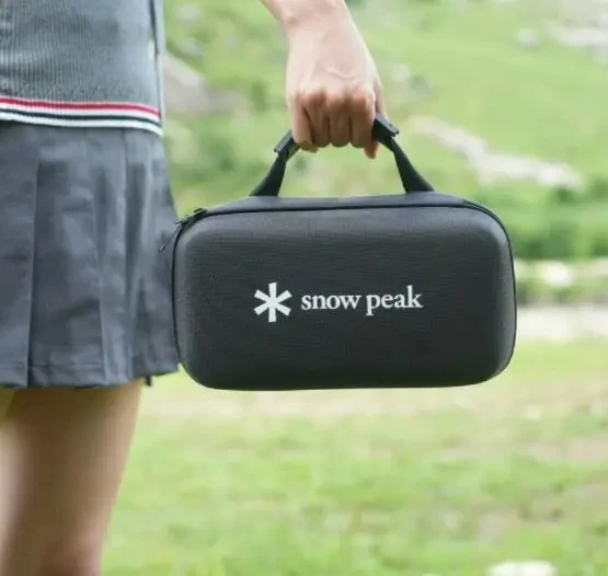 snow peak GS600 Hard Storage Bag for Stove Titanium Cup Accessories Outdoor Camping Picnic BBQ Gear