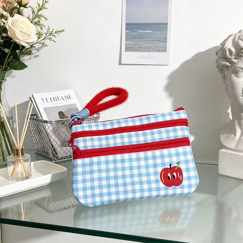 Cartoon Storage Bag for Organizing Small Items Such as Documents, Mobile Phones, Etc Suitable for Travel, Including Passport, I